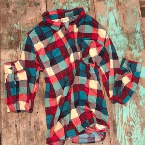 Long sleeve flannel